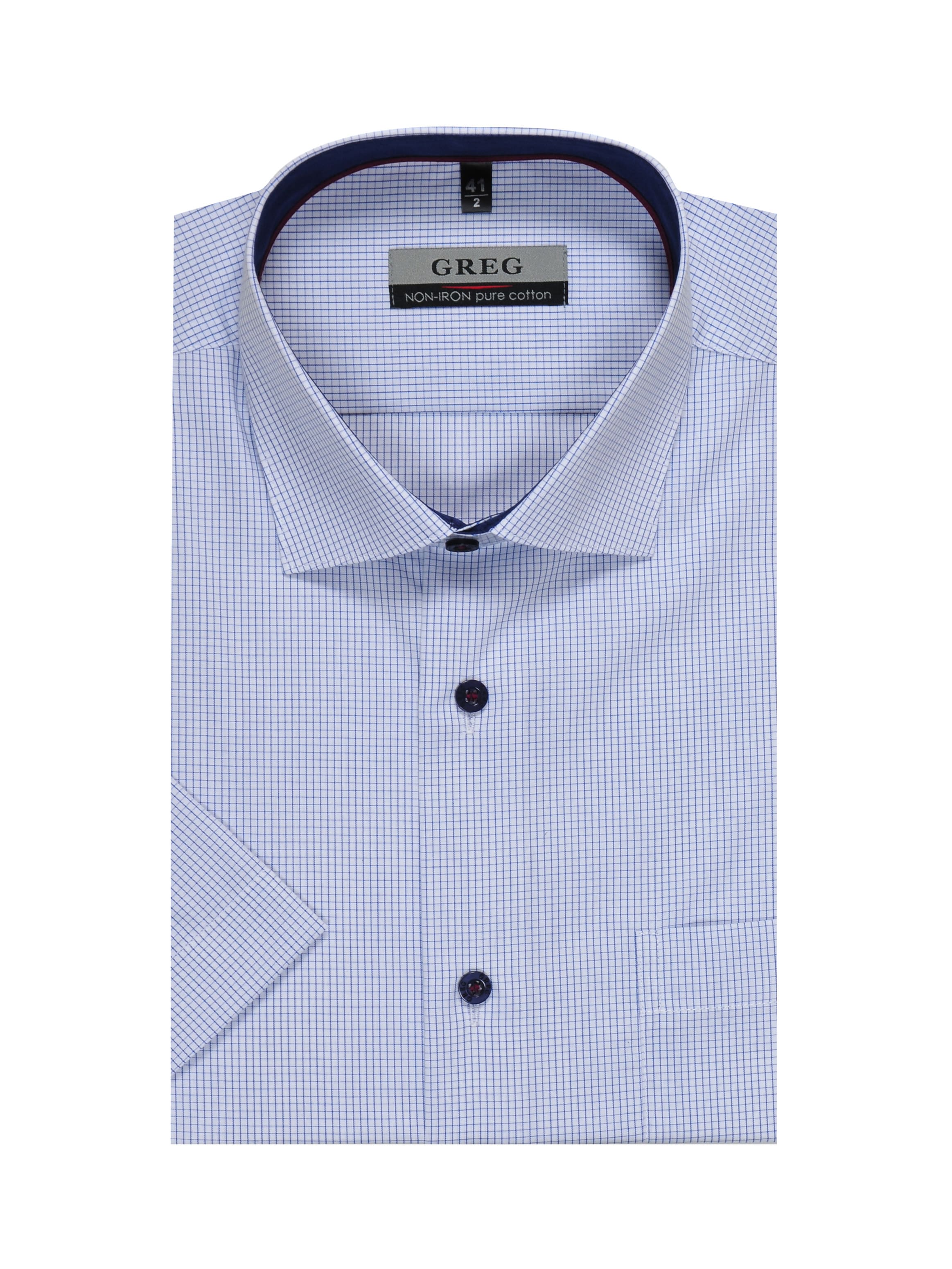 124/201/2219/Z/1p Сорочка мужская короткий рукав