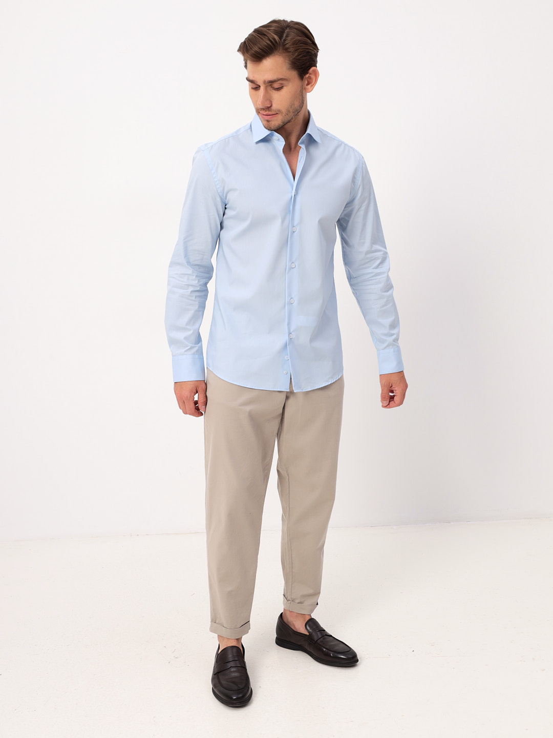 210/199/CL/ZV Сорочка мужская длинный рукав