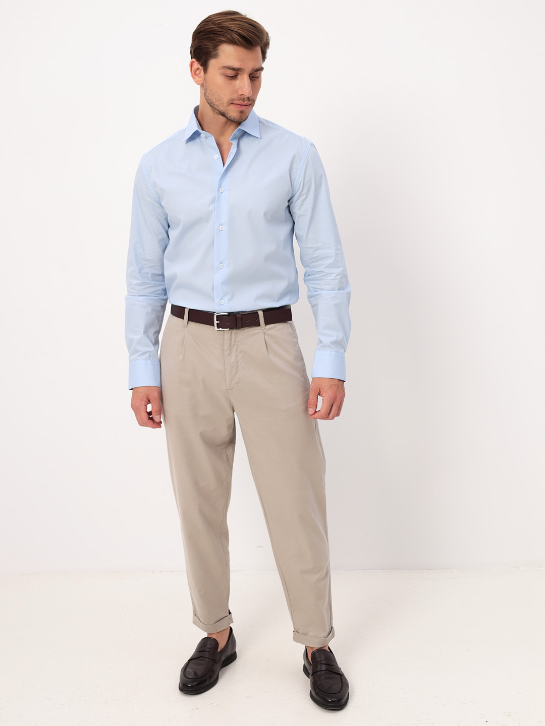 210/199/CL/ZV Сорочка мужская длинный рукав