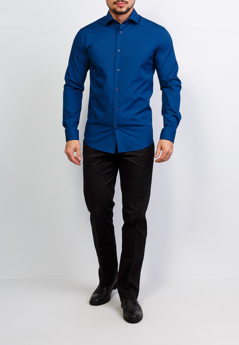 230/139/DB/Z_GB Сорочка мужская длинный рукав