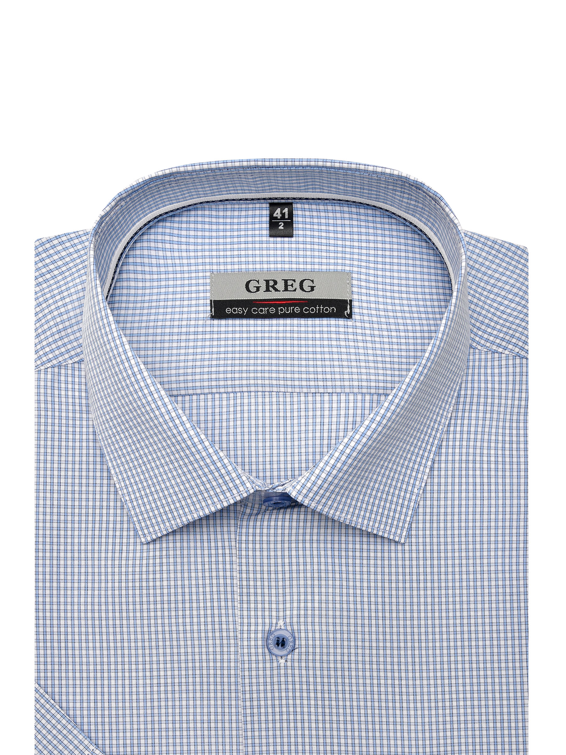 124/201/6177/1p Сорочка мужская короткий рукав