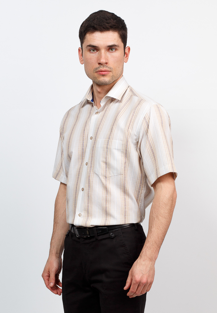 c521/05/7204/1 Сорочка мужская короткий рукав (в упаковке 12 шт)