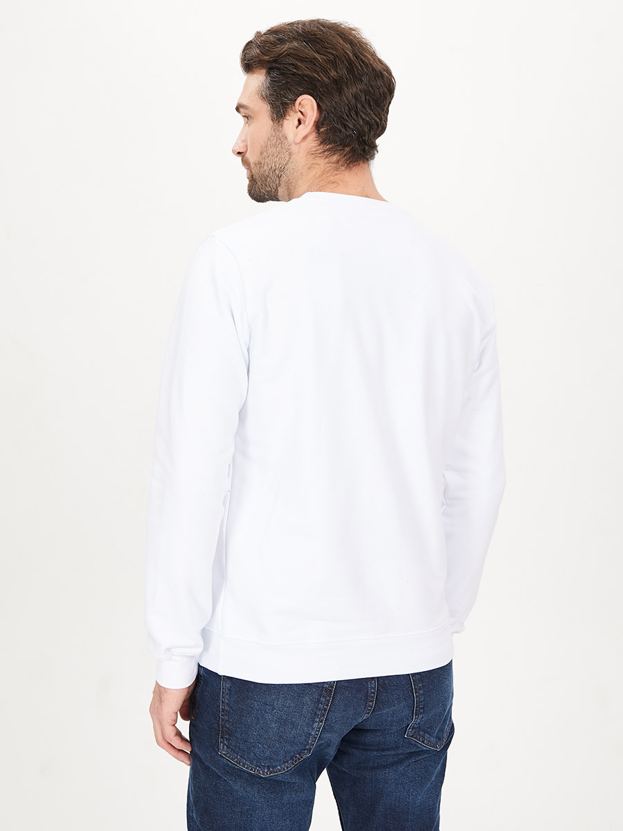 G121-RD-0001_R (белый) Свитшот мужской