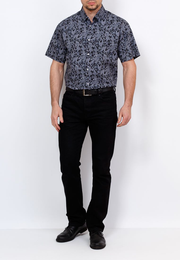 c323/05/9256/Z/1 Сорочка мужская короткий рукав