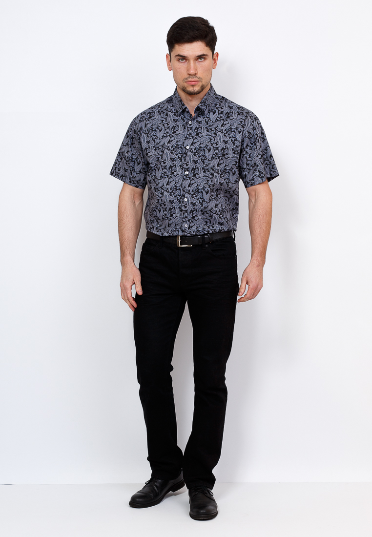 c323/05/9256/Z/1 Сорочка мужская короткий рукав