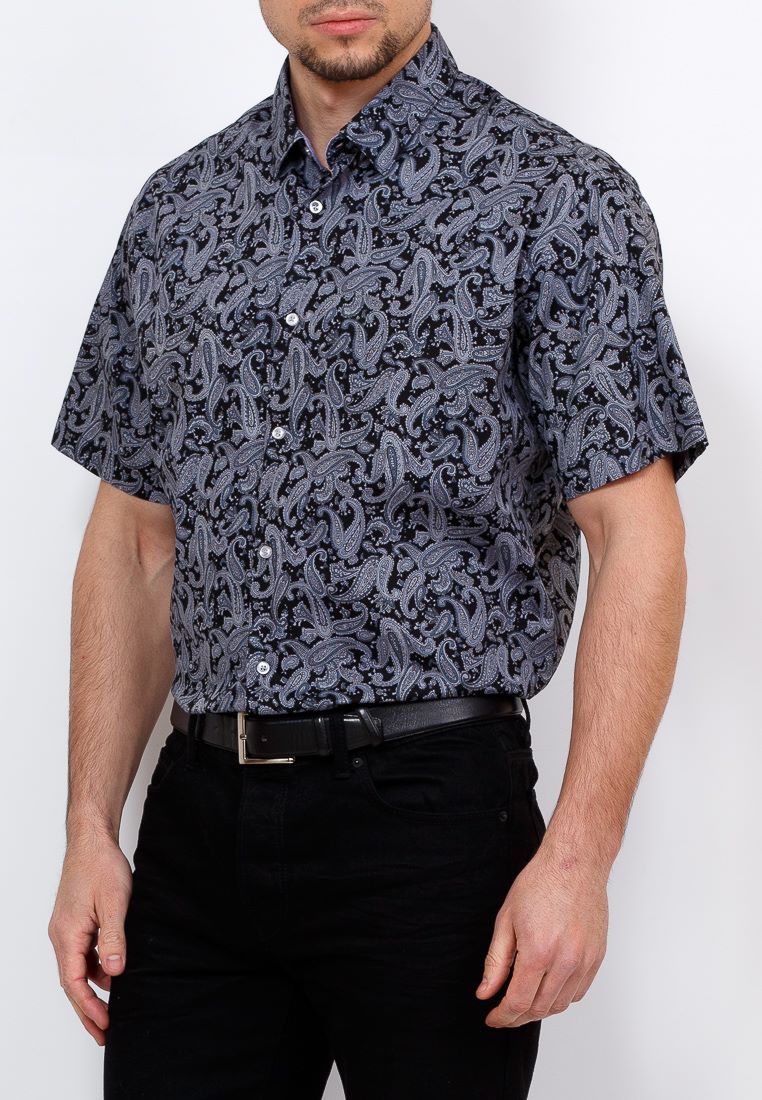 c323/05/9256/Z/1 Сорочка мужская короткий рукав