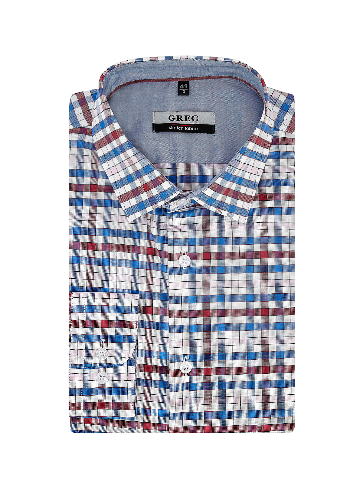 265/237/1166/ZN/1p STRETCH Сорочка мужская длинный рукав