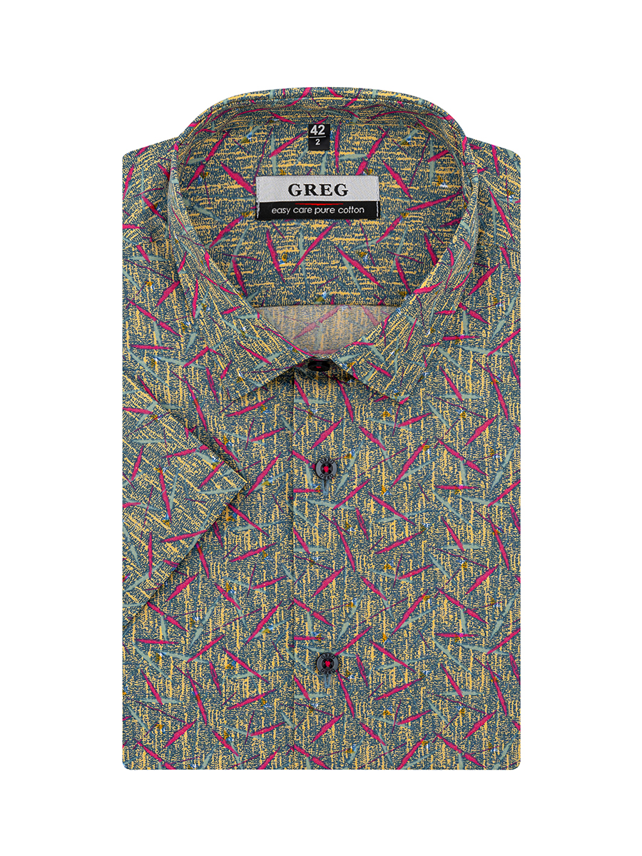 253/201/057/Z Сорочка мужская короткий рукав