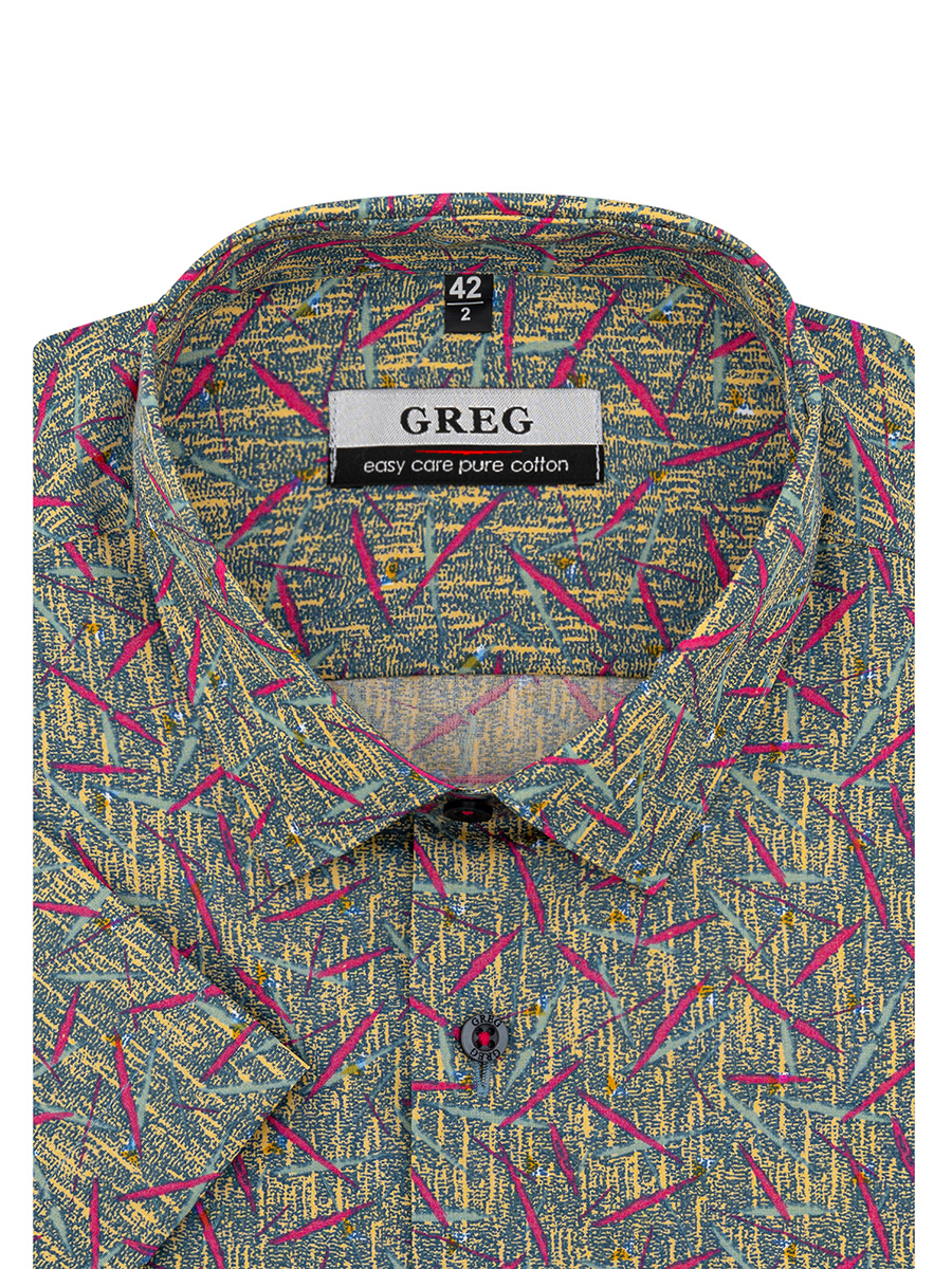 253/201/057/Z Сорочка мужская короткий рукав