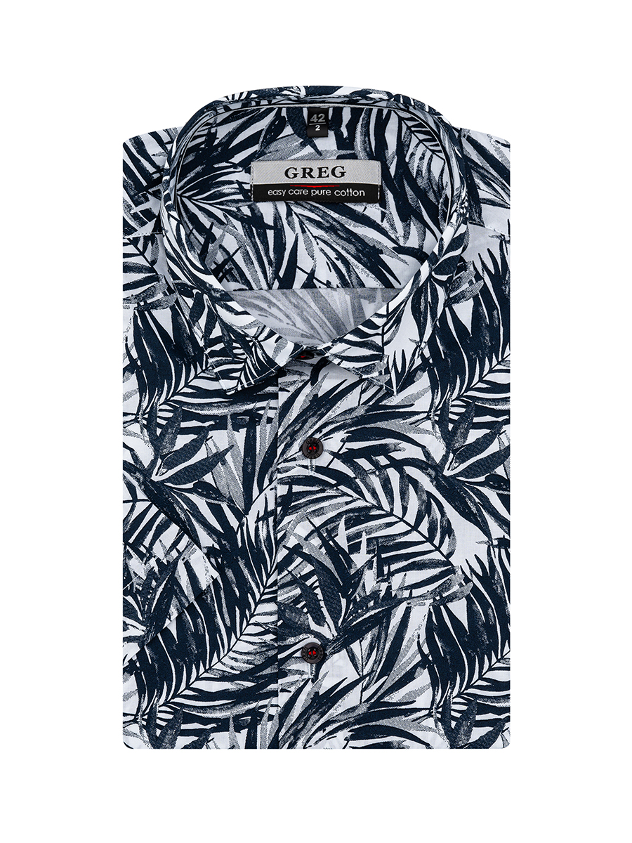 123/201/2051/Z/1p Сорочка мужская короткий рукав