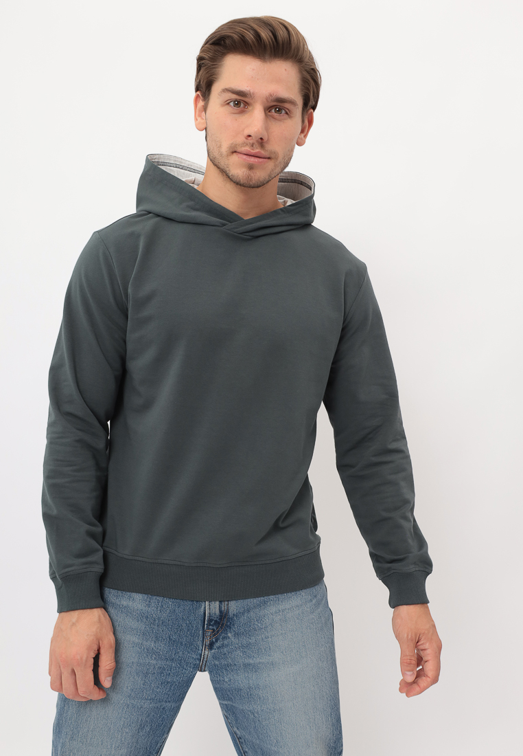 G172-OZ02-2020 (т.изумруд) Худи мужское