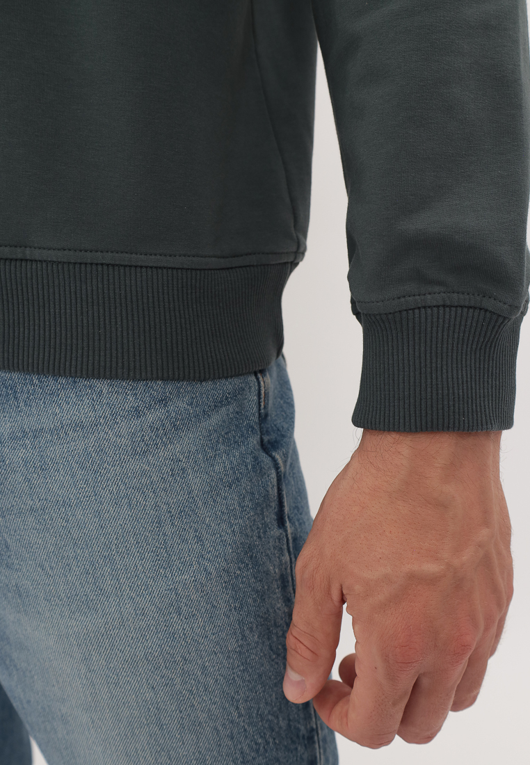 G172-OZ02-2020 (т.изумруд) Худи мужское