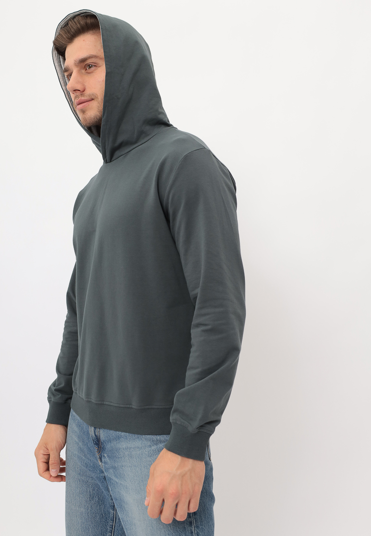 G172-OZ02-2020 (т.изумруд) Худи мужское
