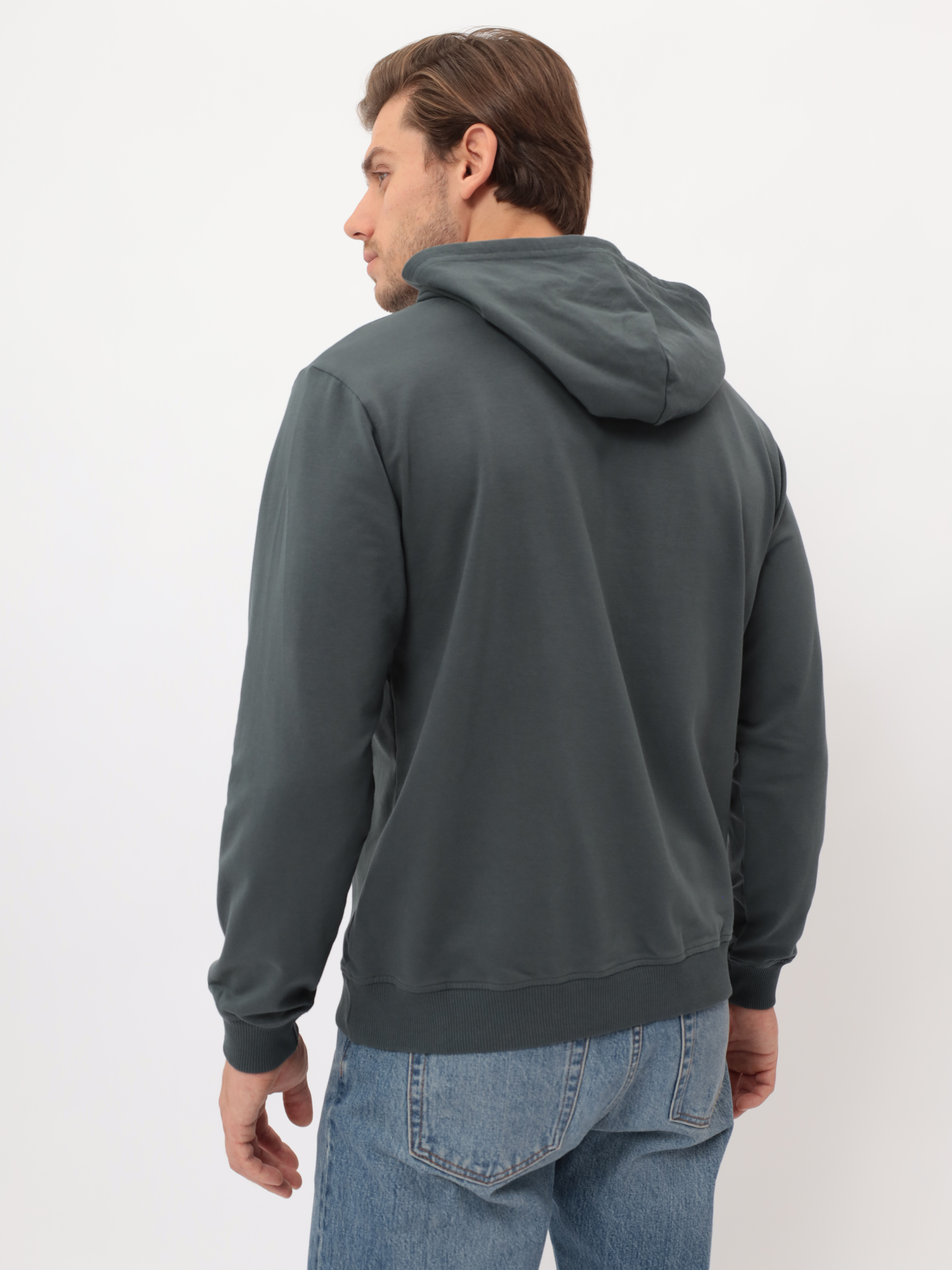 G172-OZ02-2020 (т.изумруд) Худи мужское