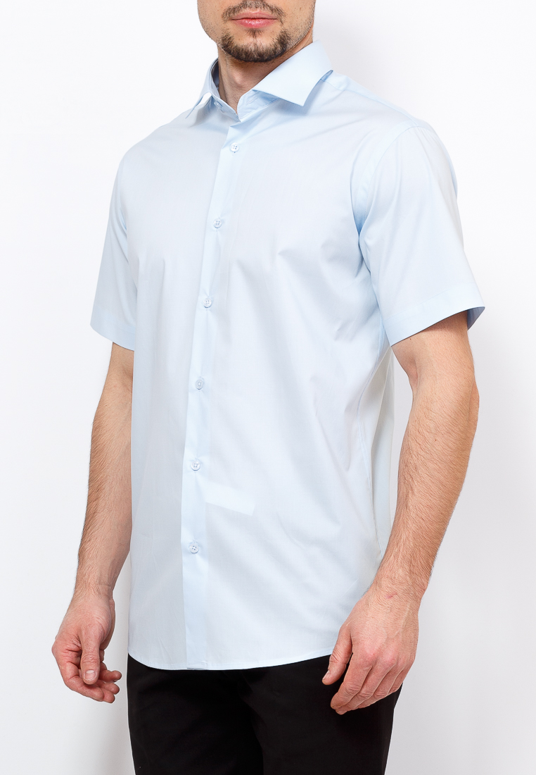 210/107/Z STRETCH Сорочка мужская короткий рукав