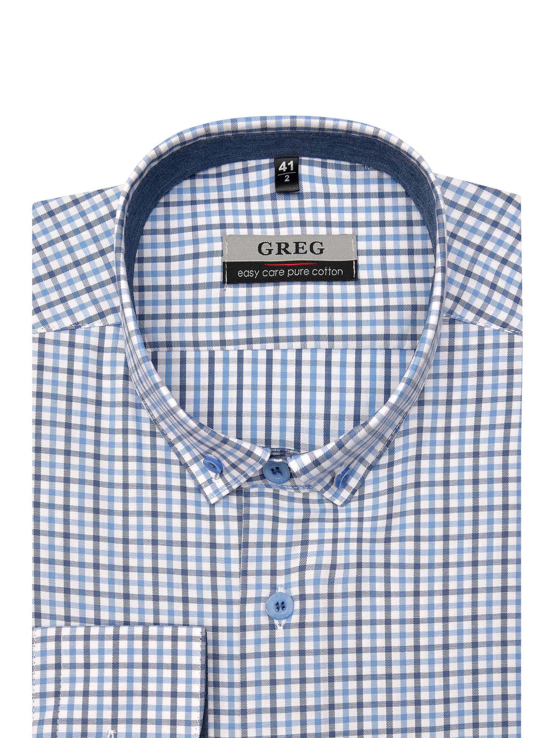 125/211/6095/b/1 Сорочка мужская длинный рукав