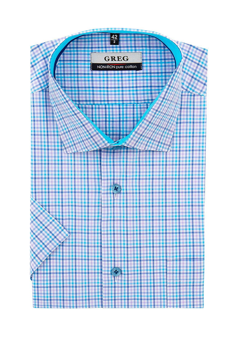 125/101/6112/Z/1p_GB Сорочка мужская короткий рукав