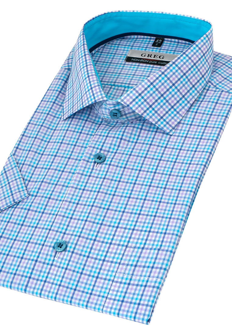 125/101/6112/Z/1p_GB Сорочка мужская короткий рукав