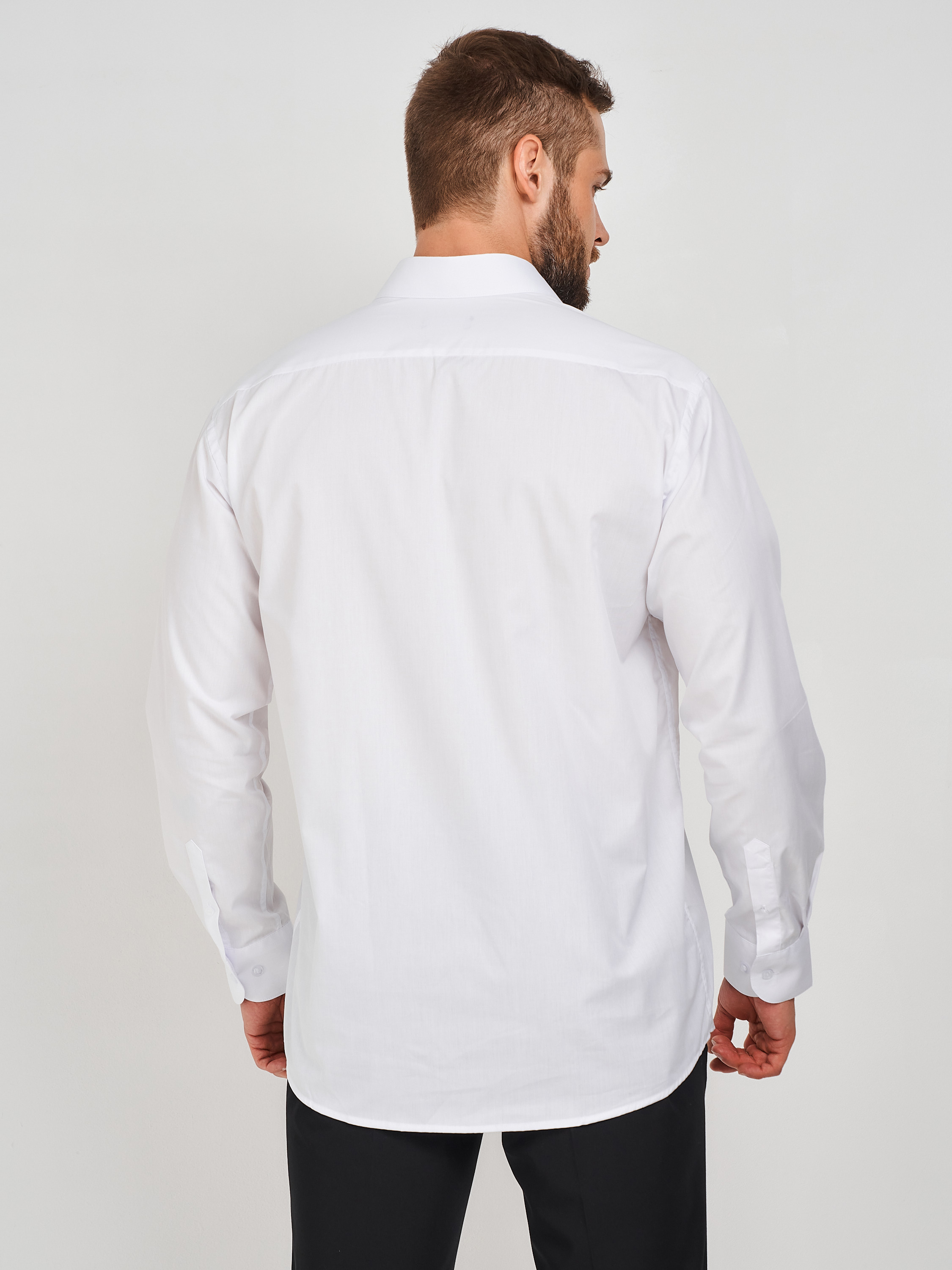 c100/157/ice Сорочка мужская длинный рукав