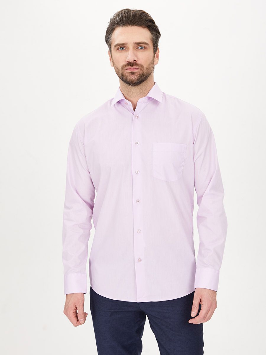 c710/157/lav Сорочка мужская длинный рукав