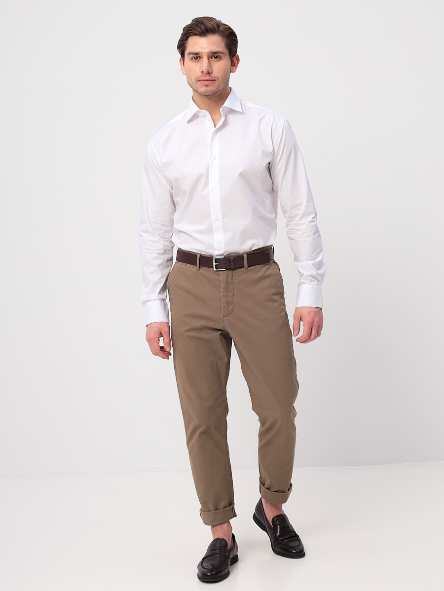 100/199/WHITE/Z_V Сорочка мужская длинный рукав