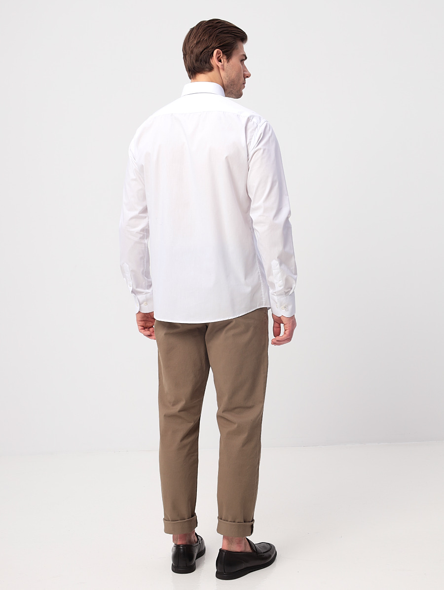 100/199/WHITE/Z_V Сорочка мужская длинный рукав