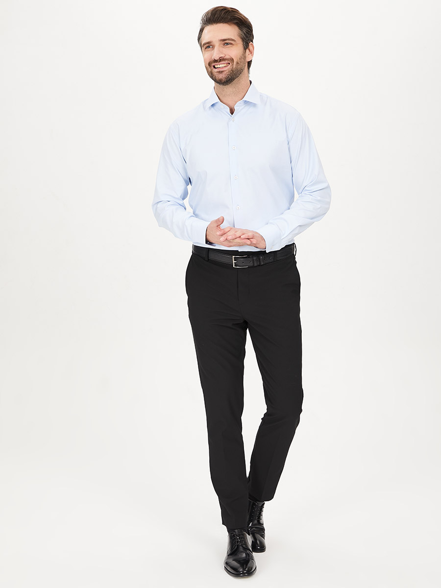 203/198/51005/Z STRETCH_GB Сорочка мужская длинный рукав