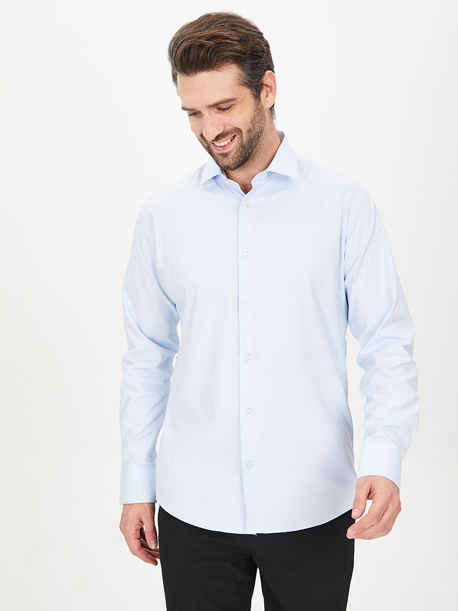 203/198/51005/Z STRETCH_GB Сорочка мужская длинный рукав