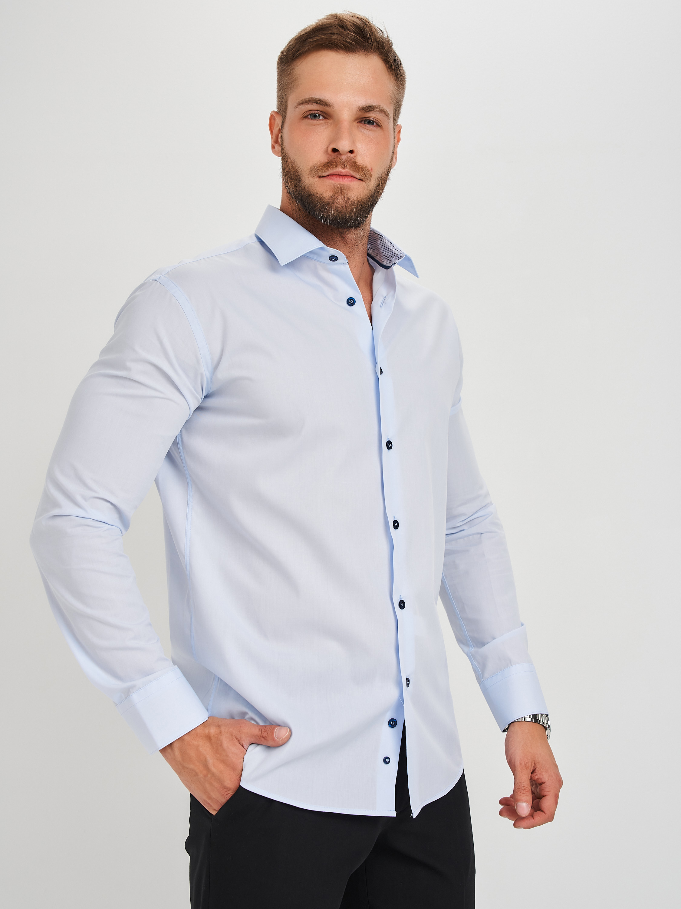 c210/157/064/Z/3p Сорочка мужская длинный рукав