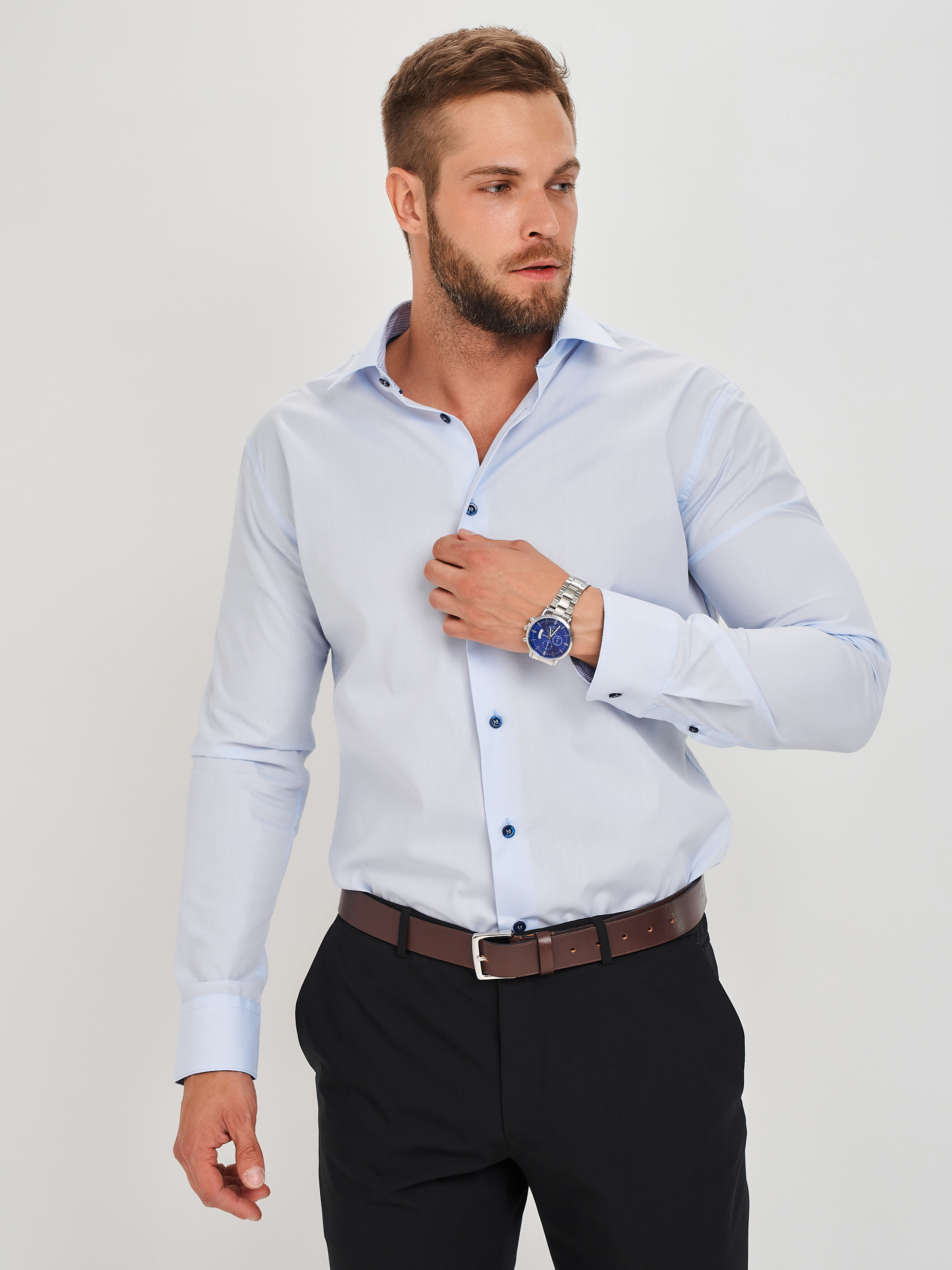 c210/157/064/Z/3p Сорочка мужская длинный рукав