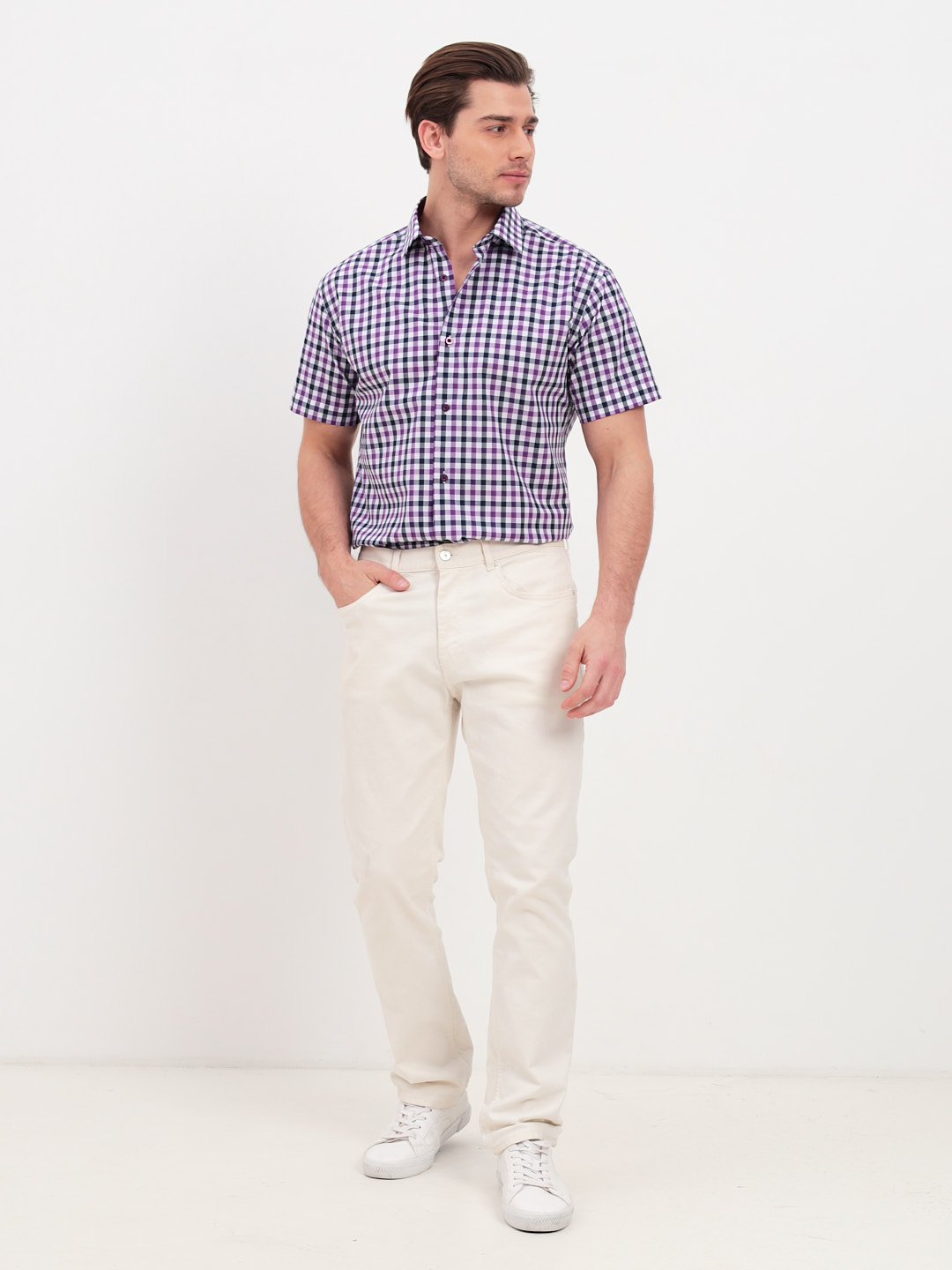 715/201/0095/Z/1p Сорочка мужская короткий рукав