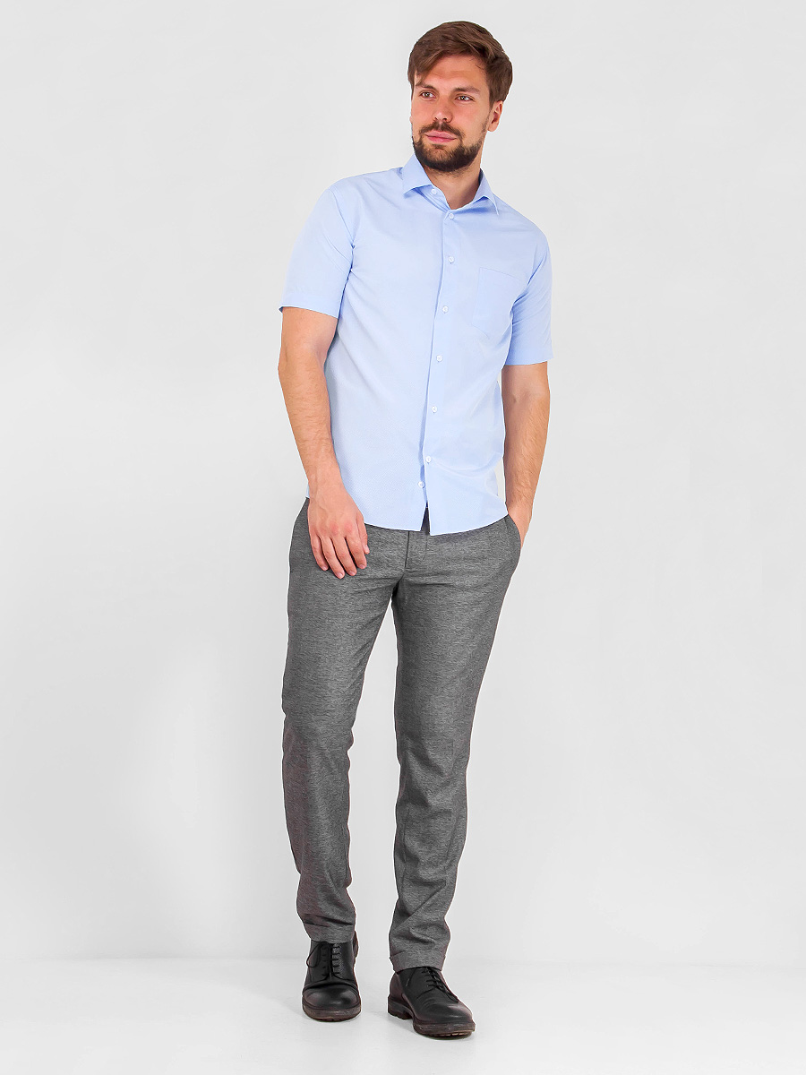 c203/057/7001/Z Сорочка мужская короткий рукав