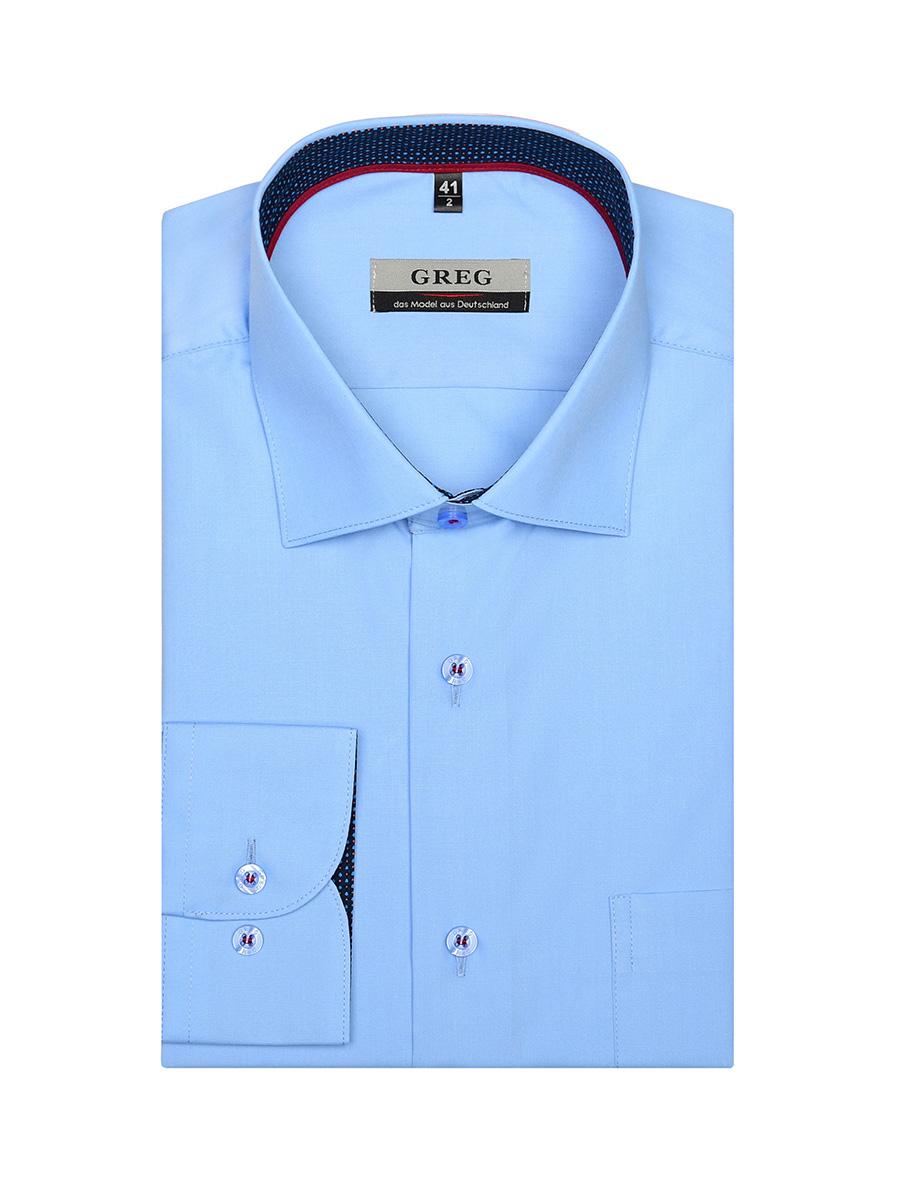 220/119/BL/2p Сорочка мужская длинный рукав