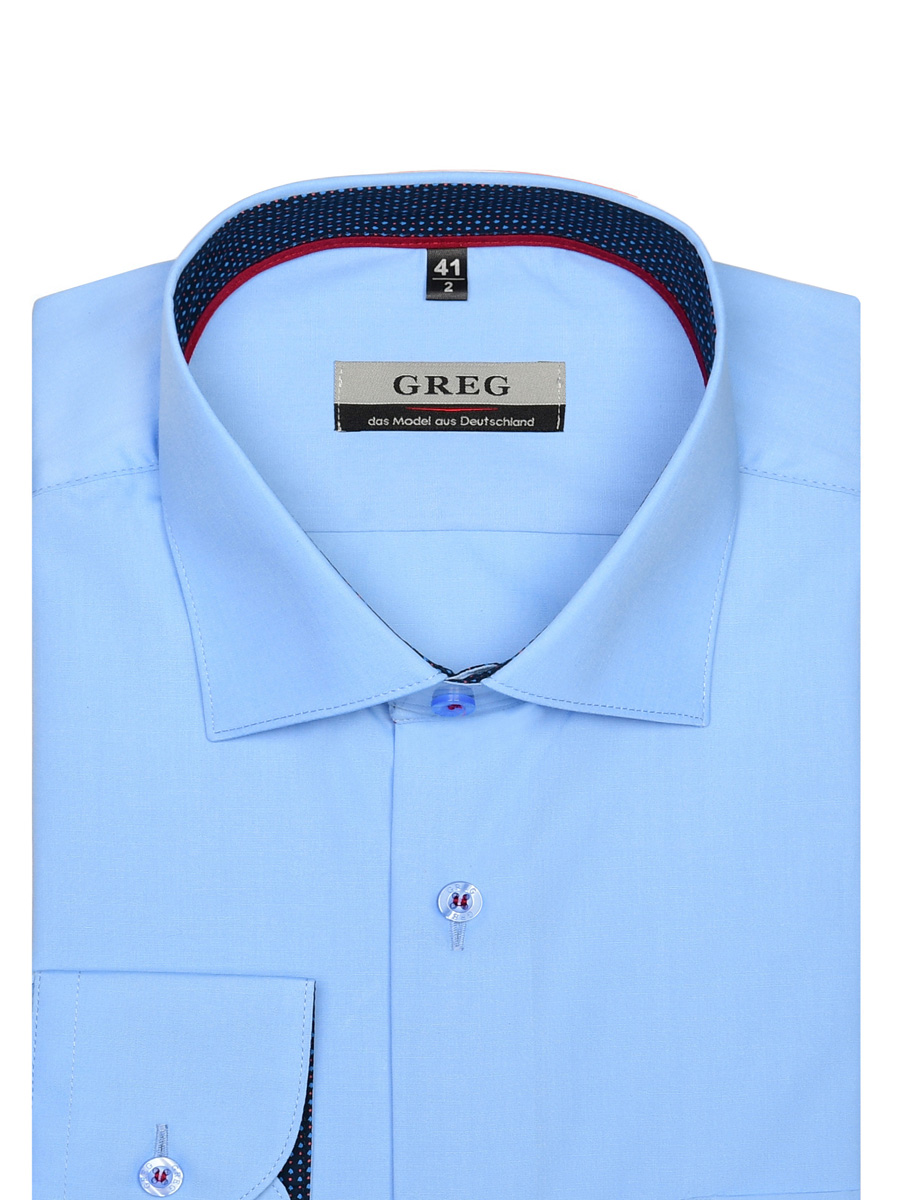 220/119/BL/2p Сорочка мужская длинный рукав