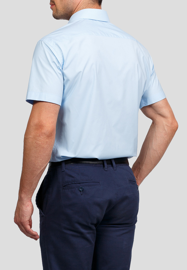 210/108/Z STRETCH Сорочка мужская короткий рукав