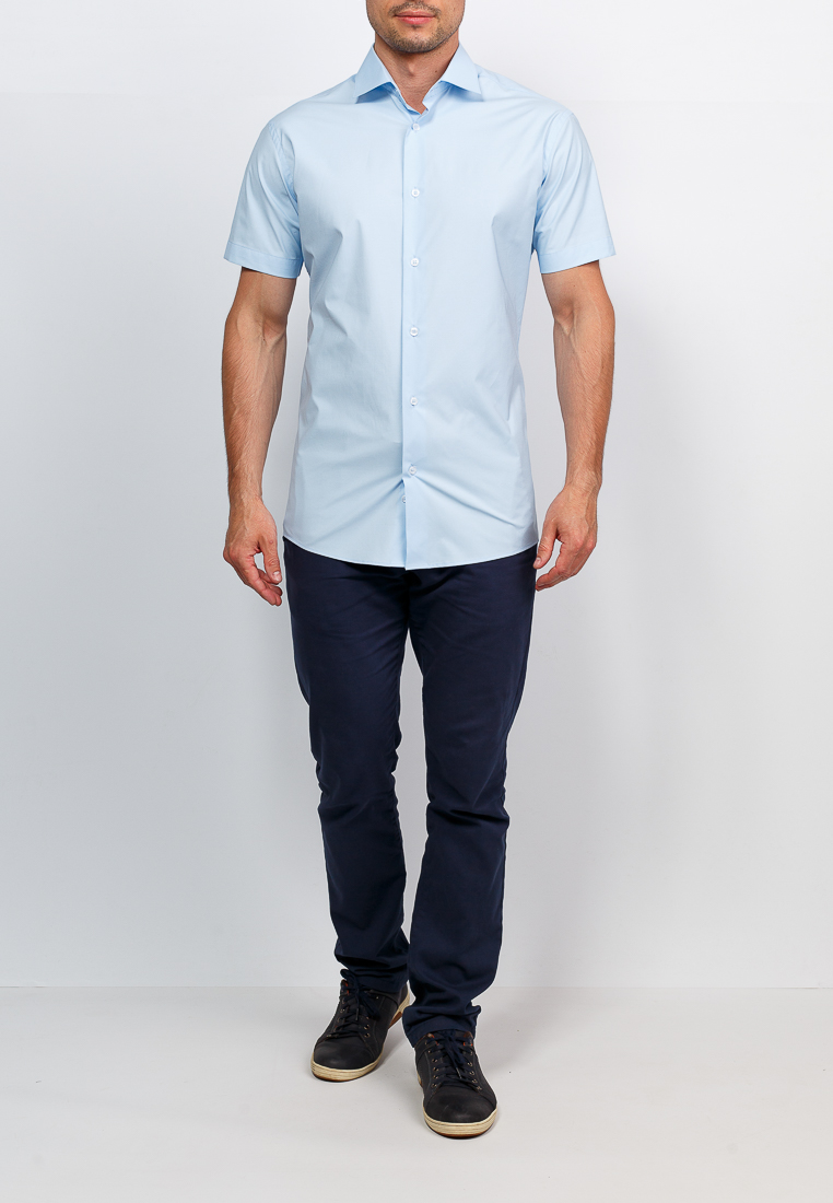 210/108/Z STRETCH Сорочка мужская короткий рукав