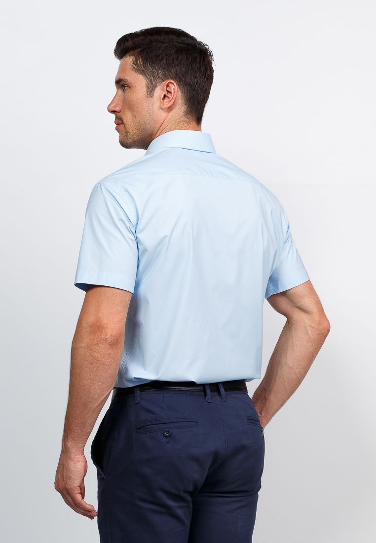 210/108/Z STRETCH Сорочка мужская короткий рукав