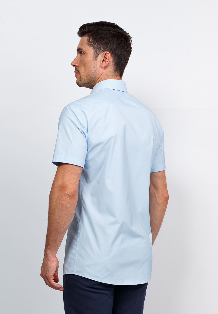 210/108/Z STRETCH Сорочка мужская короткий рукав