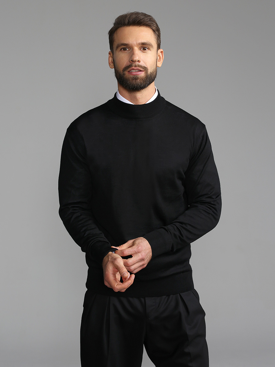 G122-EV (черный) Джемпер мужской