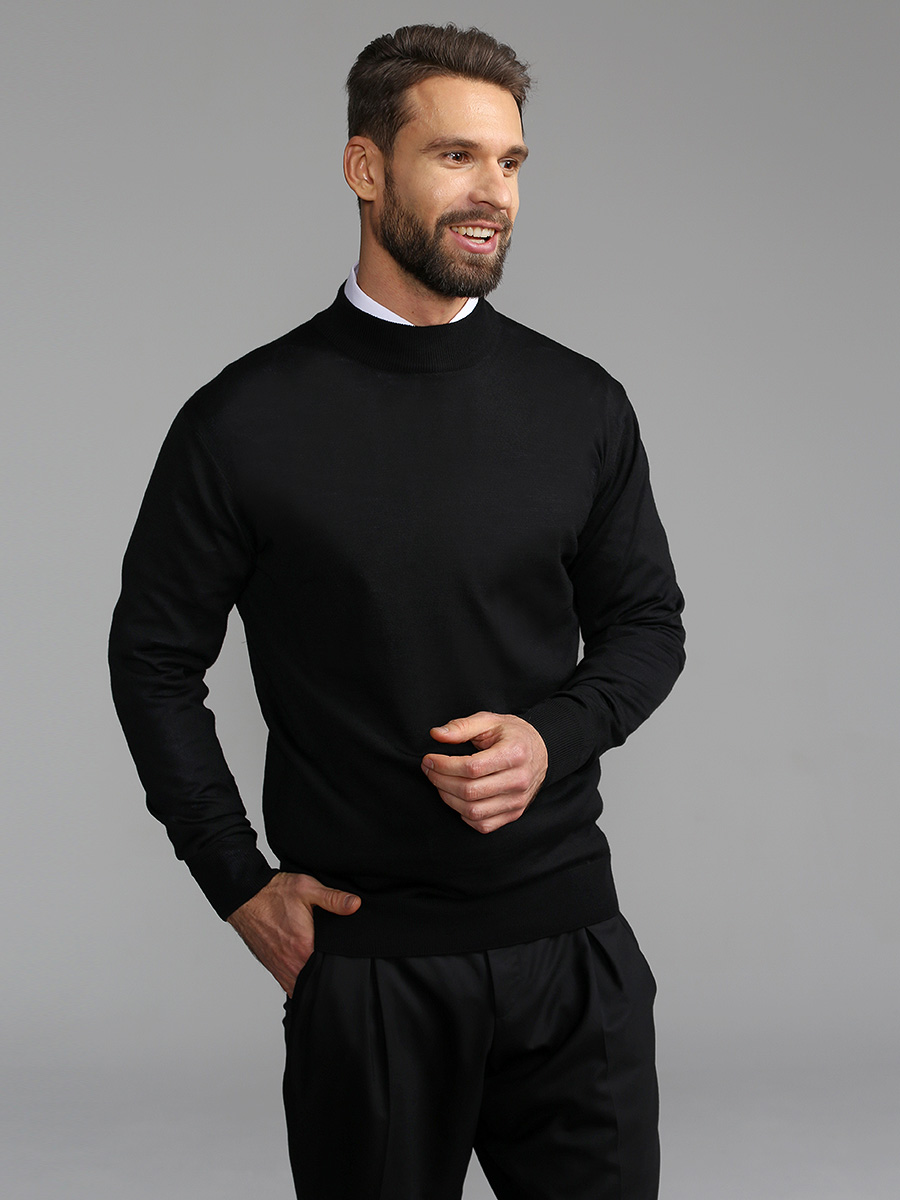 G122-EV (черный) Джемпер мужской