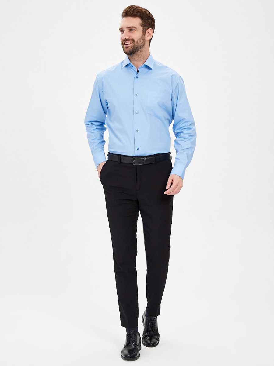 220/119/BL_V Сорочка мужская длинный рукав