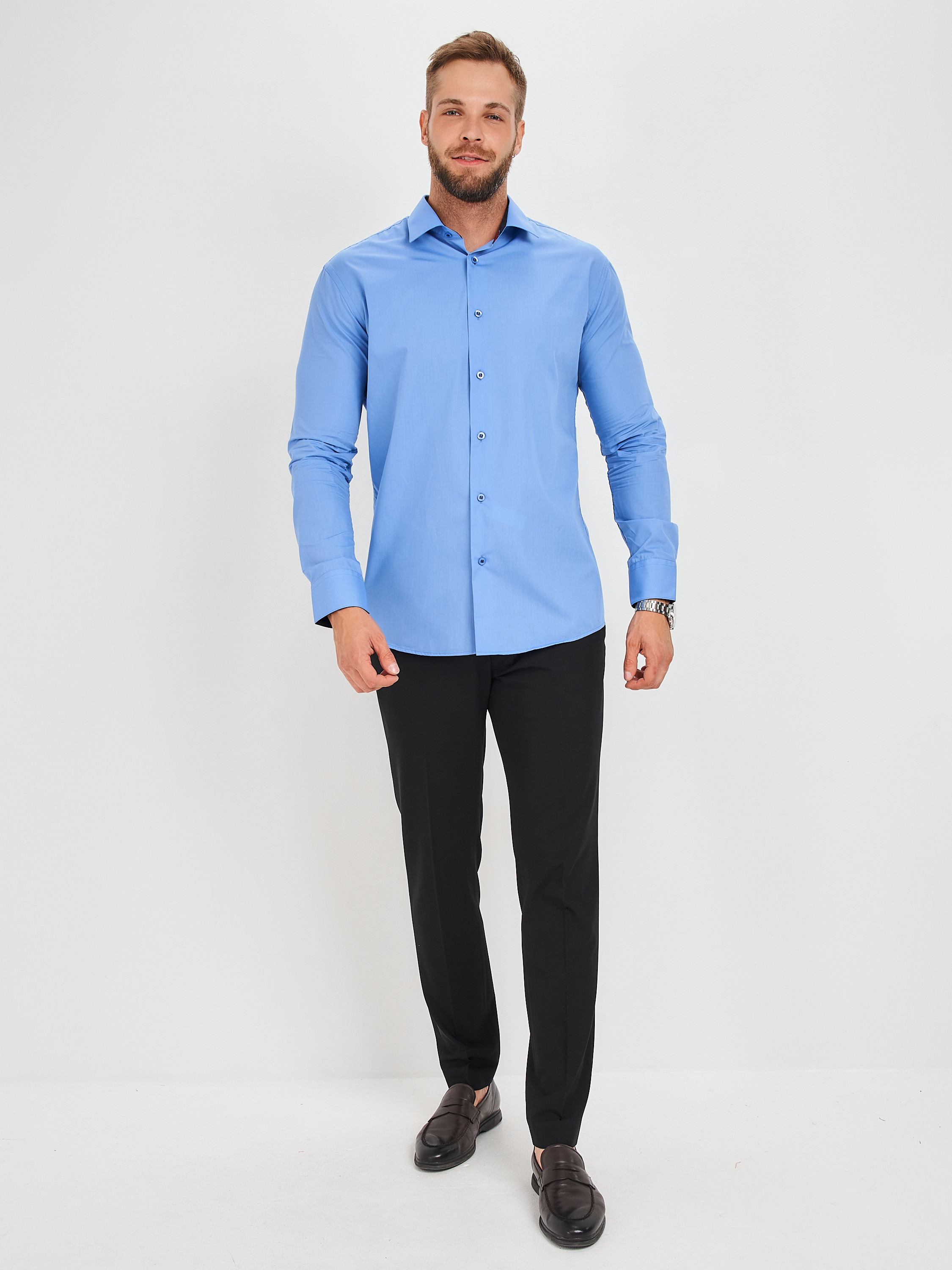 c220/157/004/Z/3p Сорочка мужская длинный рукав