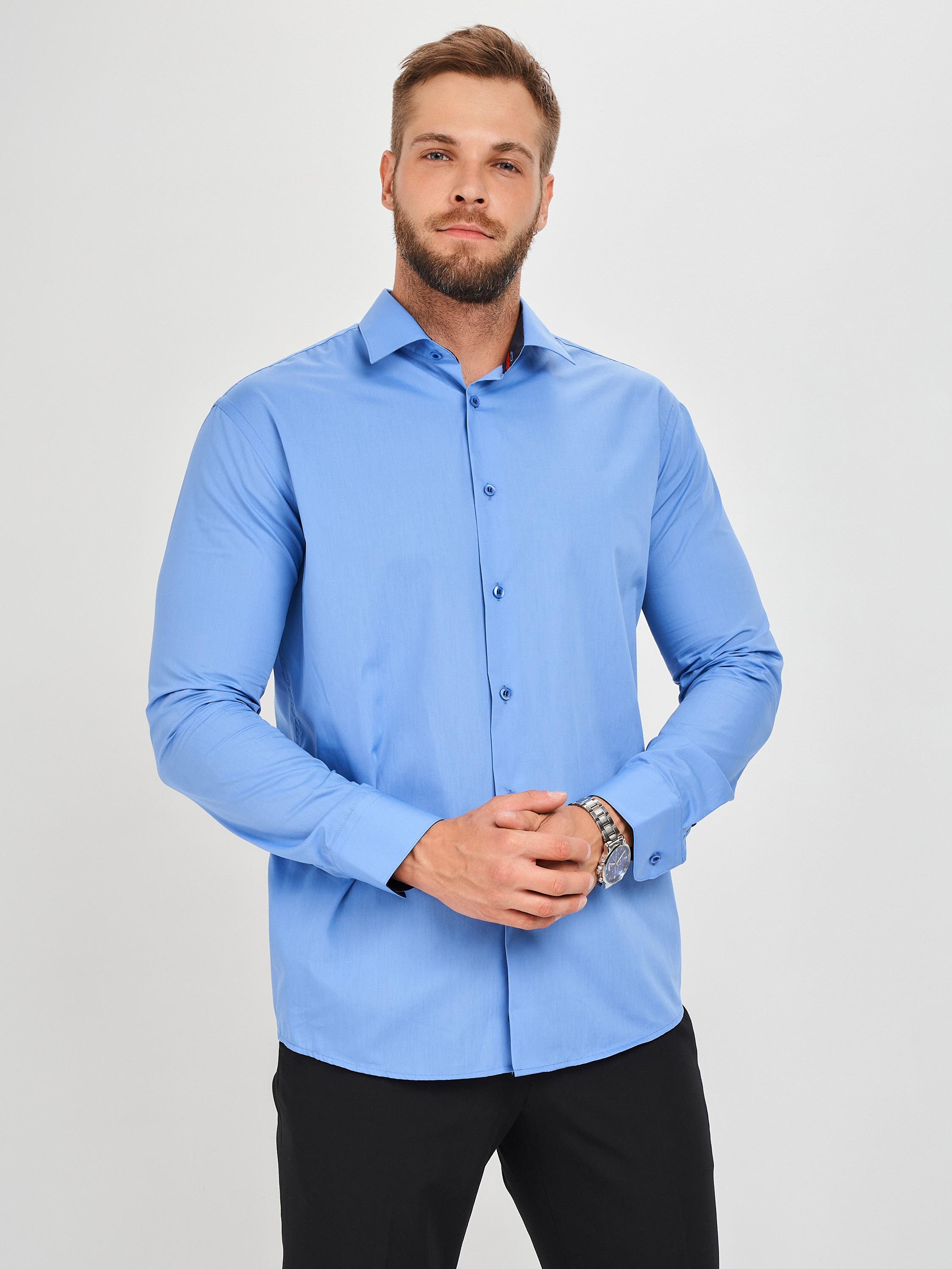 c220/157/004/Z/3p Сорочка мужская длинный рукав