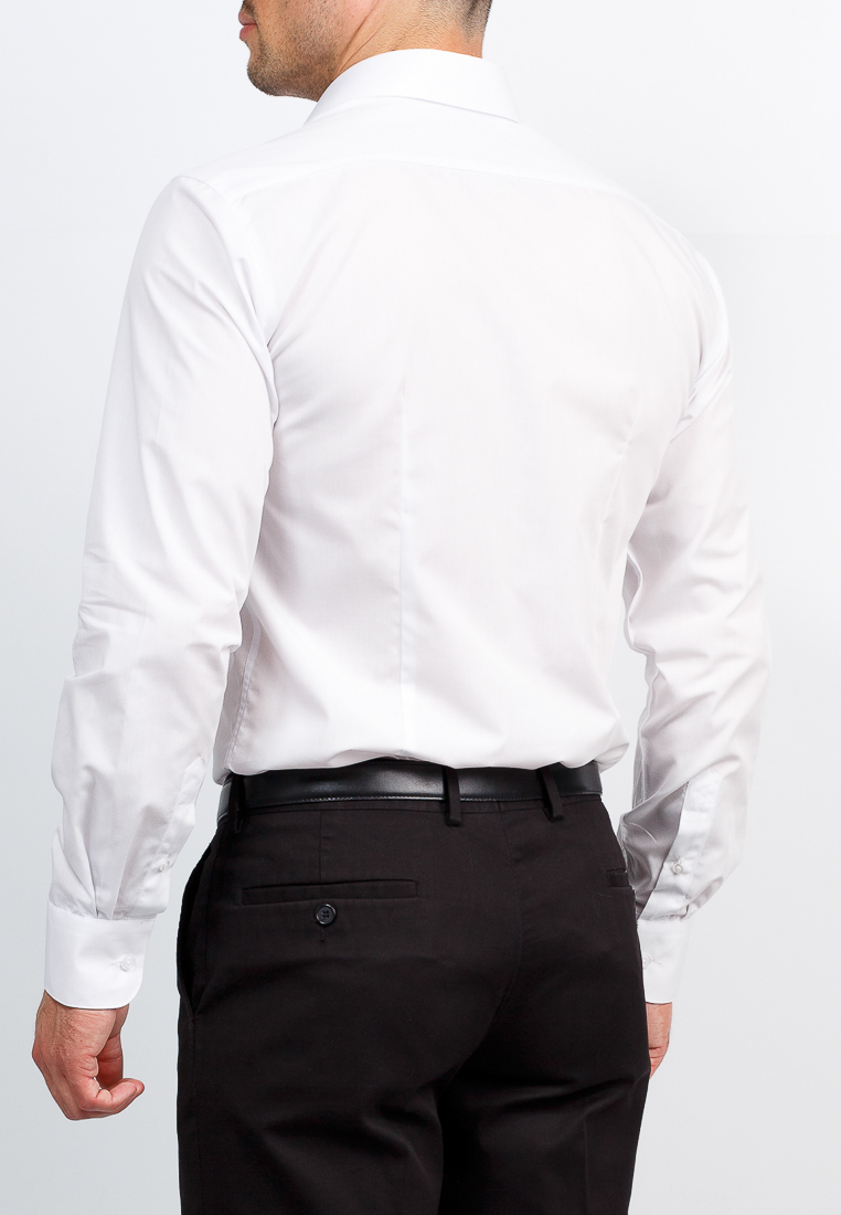 100/199/WHITE/ZV_GB Сорочка мужская длинный рукав