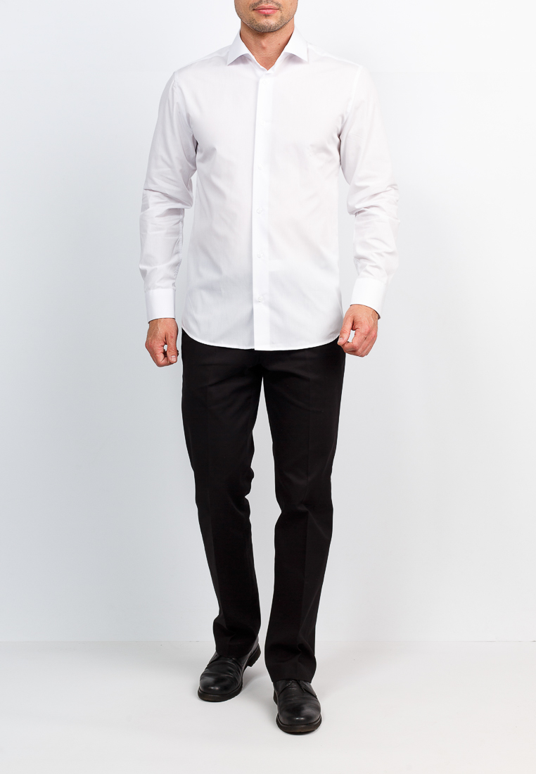 100/199/WHITE/ZV_GB Сорочка мужская длинный рукав