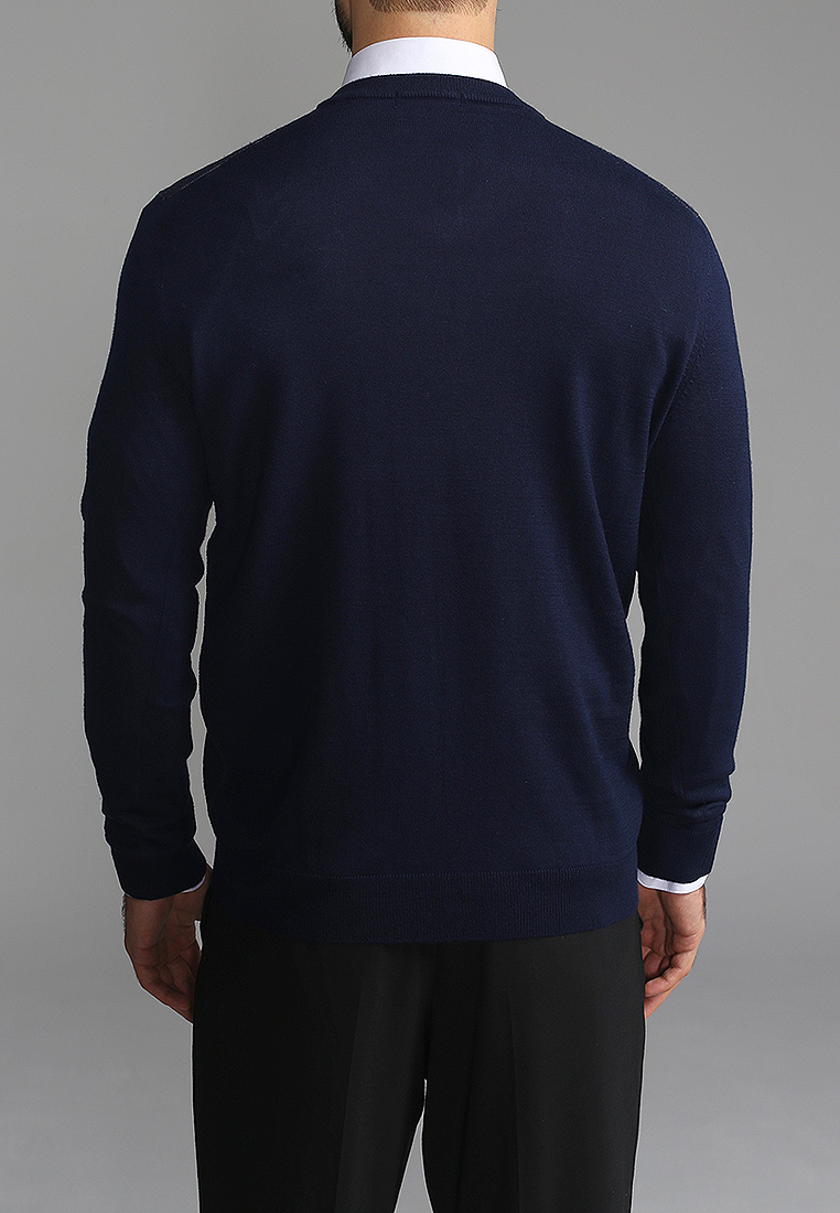 G124-Oxford (чернильный) Джемпер мужской