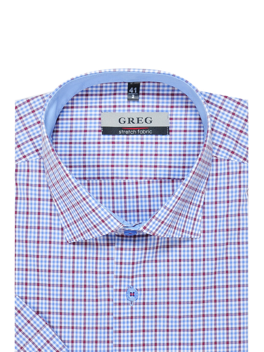 265/208/3103/Z/1 STRETCH Сорочка мужская короткий рукав