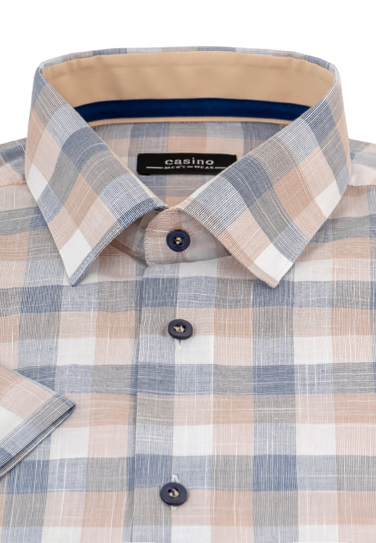 c525/051/042/Z/1p Сорочка мужская короткий рукав