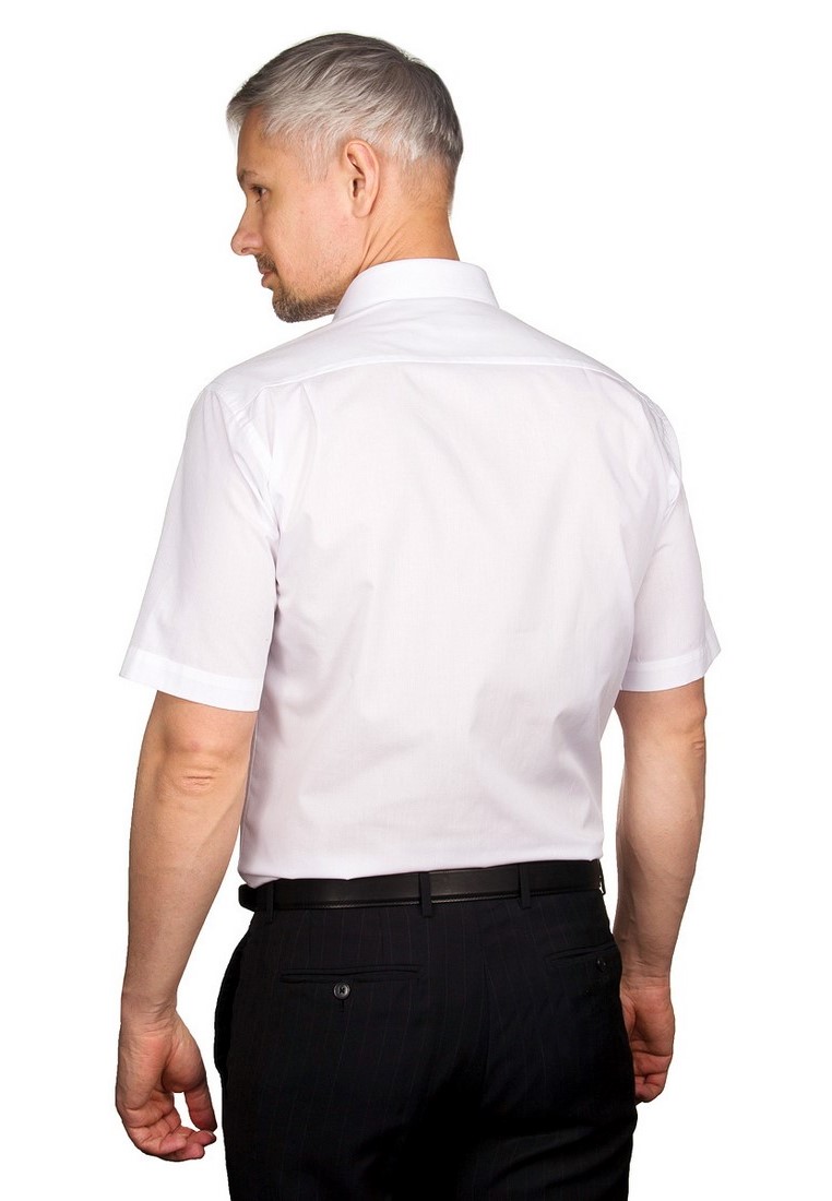 Gb100/309/WHITE/Z Сорочка мужская короткий рукав