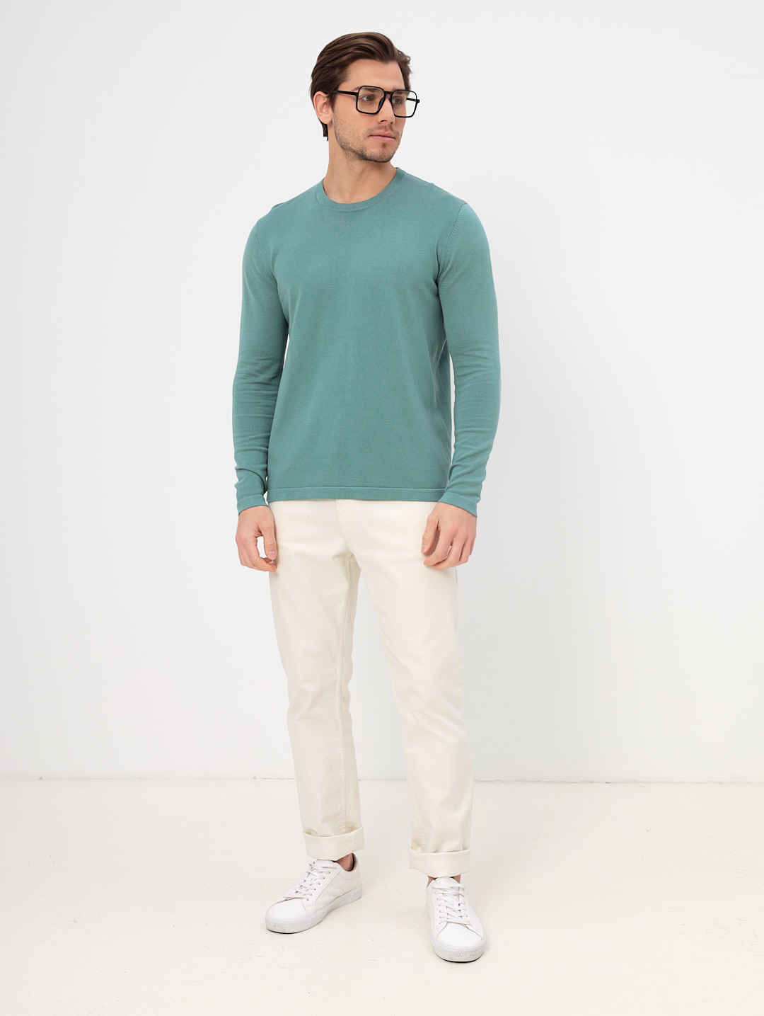 G121-T144 (мята) Джемпер мужской